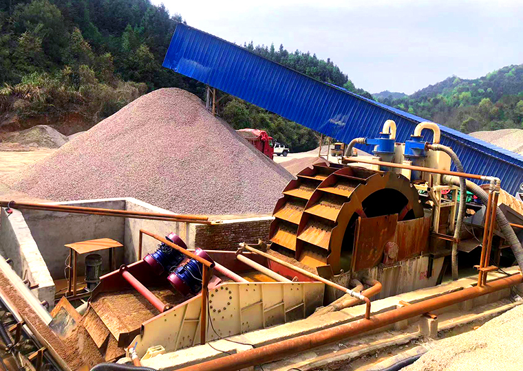 安徽河卵石制砂生产线300吨/时